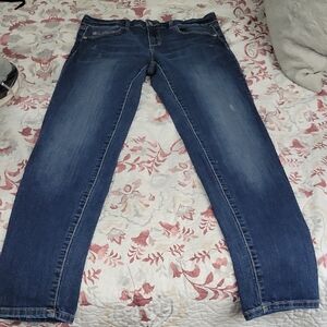 Joe Fresh Dark Blue Straight Leg Jeans